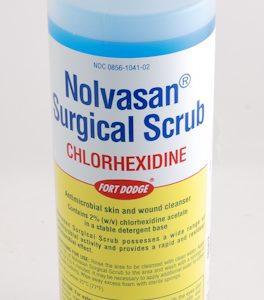 NOLVASAN SURGICAL SCRB PT