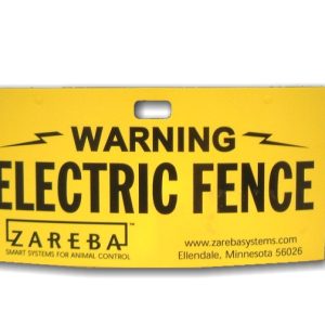 FENCE SIGN        EA.