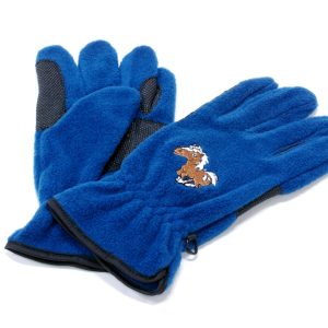 GLOVES,FLEECE W/HORSE SM