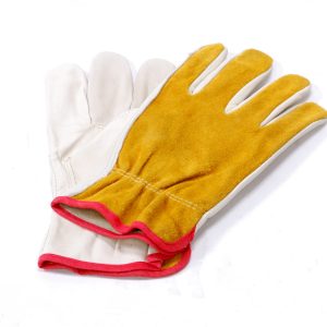 GLOVES, SUEDE     SMALL