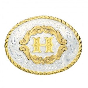 BUCKLE, INITIAL   “H”