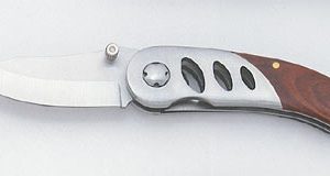 KNIFE, ENVOY-3.75″WOOD