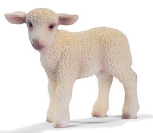 TOY, LAMB STANDING EA.