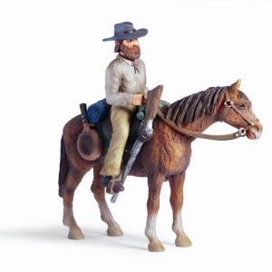 TOY, TRAPPER ON HORSE