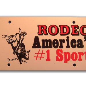 LICENSE PLATE, RODE(1023)