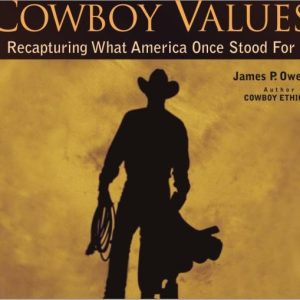 BOOK, COWBOY VALUES HB