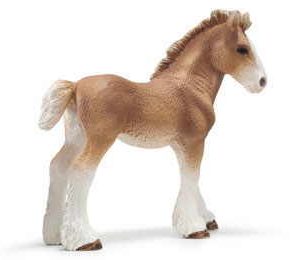 TOY, CLYDESDALE FOAL EA.