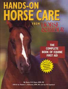 BOOK, HANDS-ON HORSE CARE